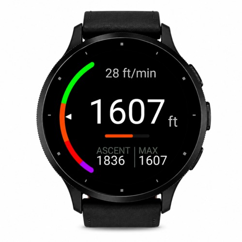 AltiZone: Barometric altimeter with colour zones and alarms