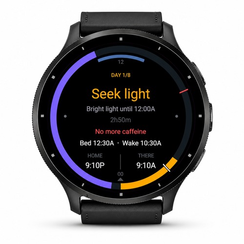 JetShift: Jet lag plan with light and sleep times