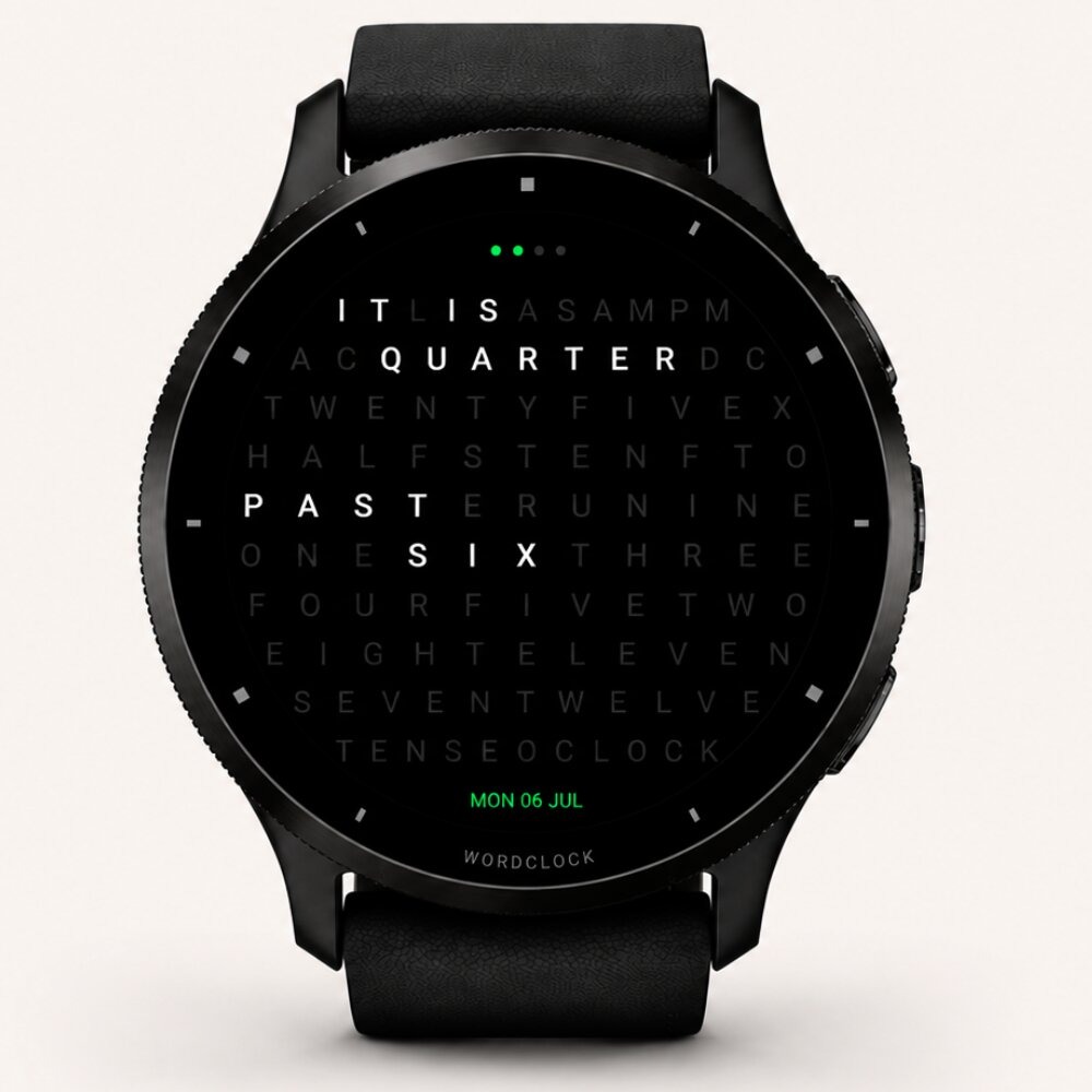 WordClock: The time in words, in ten languages