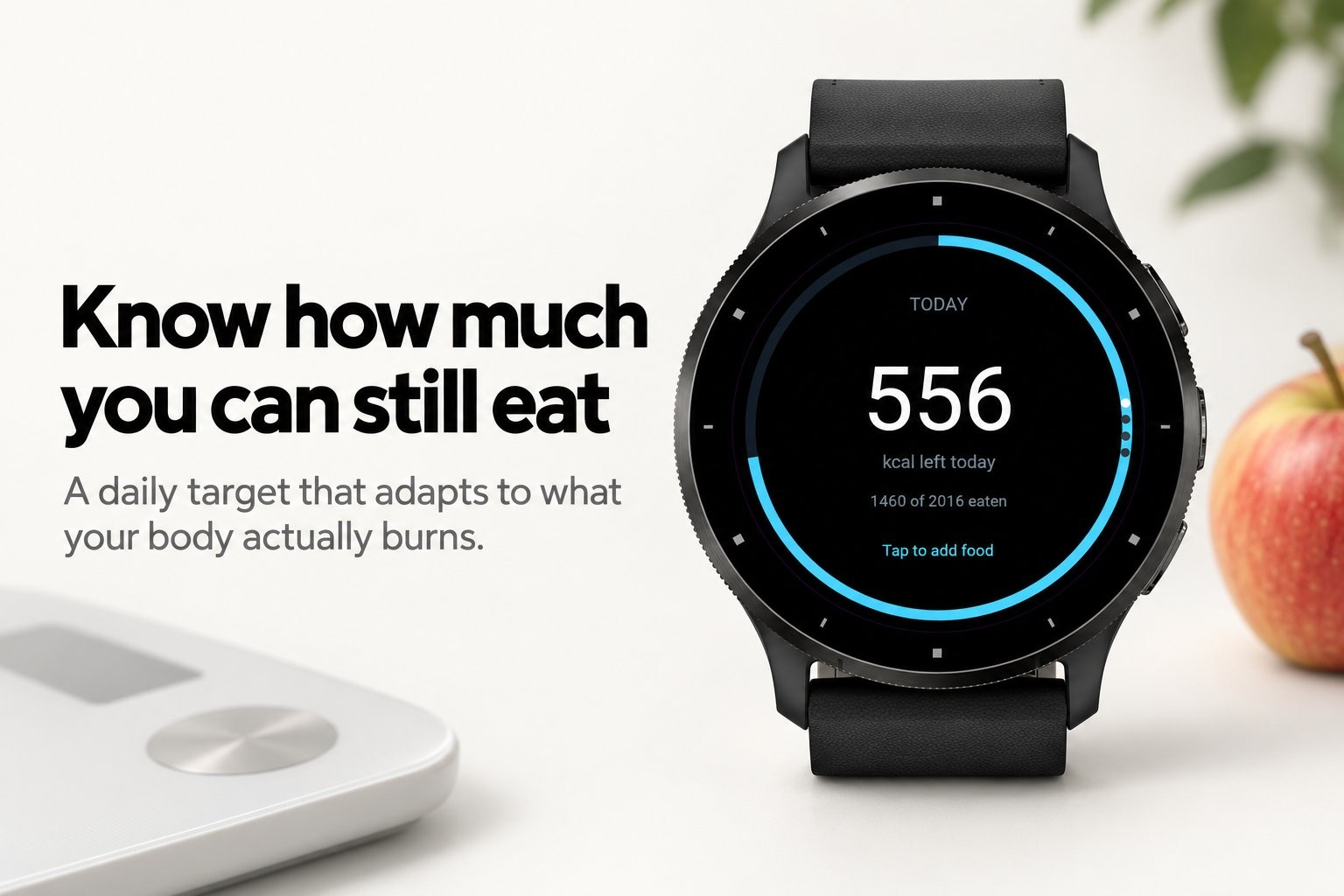 Adapt for Garmin: Calorie target that follows your weight
