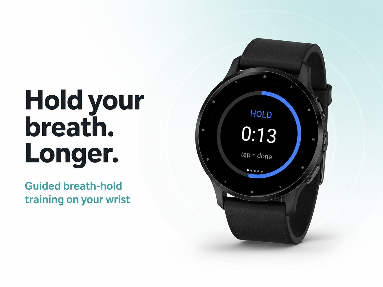 BreathGym for Garmin: Breath-hold training with CO₂ and O₂ tables