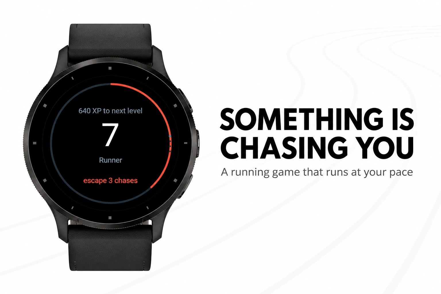 Hounded for Garmin: A running game with a hound on your heels