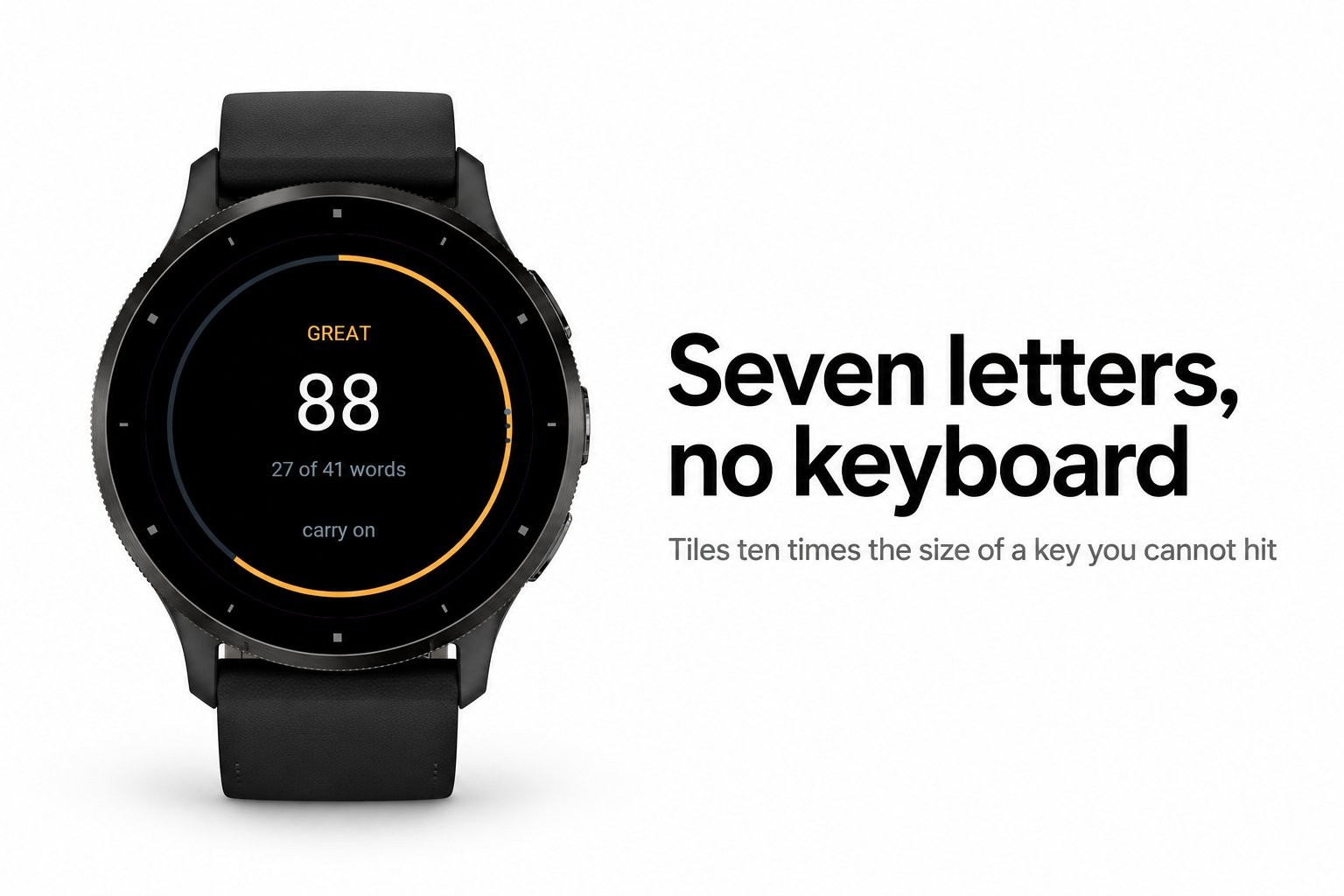 Lexil for Garmin: A word puzzle on seven letters