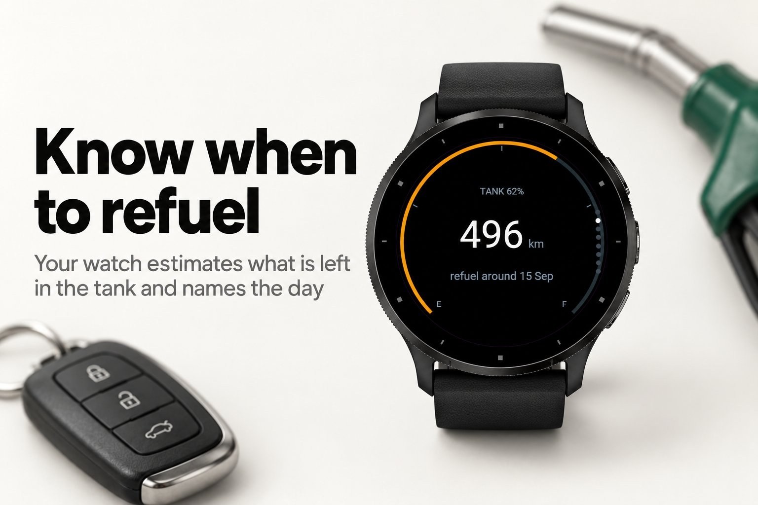 PitStop for Garmin: Fuel log with fill-up predictions and trip costs