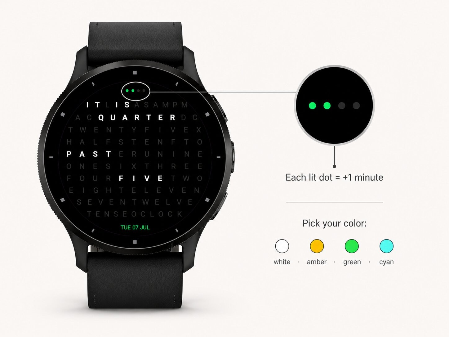 WordClock screenshot 2